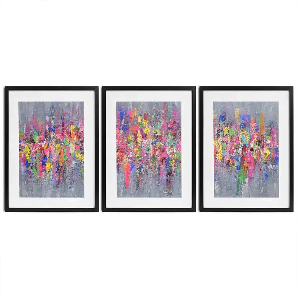 Spectrum Of Dreams Framed Art Print Trio Spectrum Of Dreams Framed Art Print Trio wall art product Jo Gough