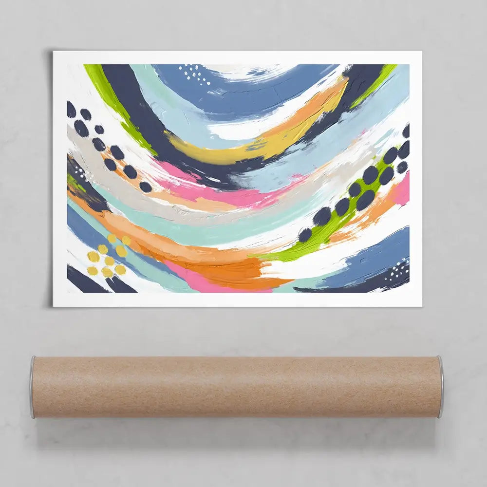 Splash Art Print Splash Art Print wall art product Lisa Nohren - Independent