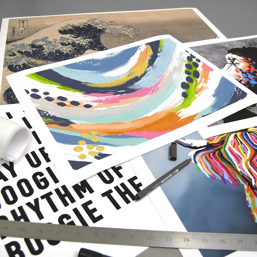 Splash Art Print Splash Art Print wall art product Lisa Nohren - Independent