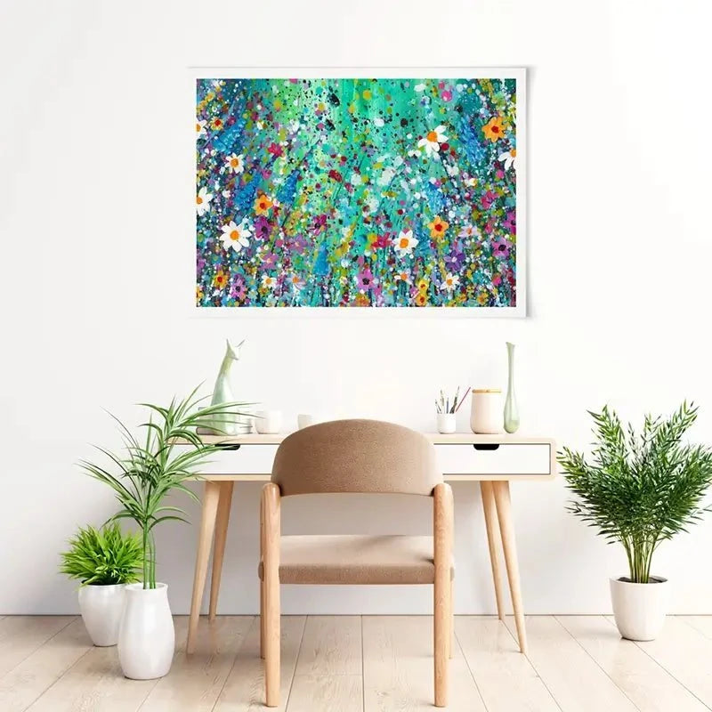 Spring Burst Art Print Spring Burst Art Print wall art product Emma LC Art