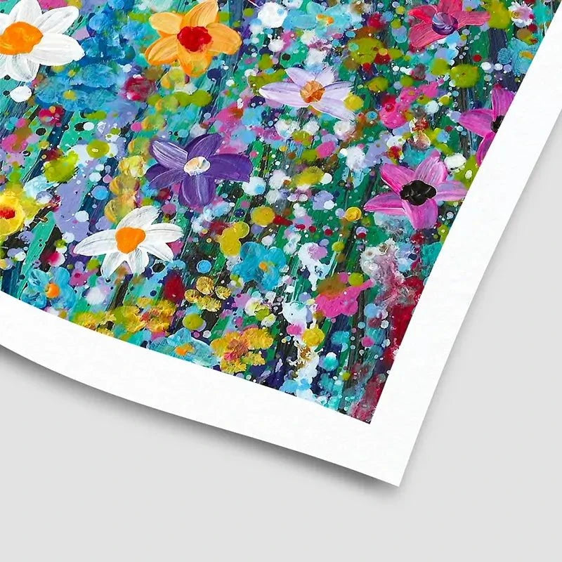 Spring Burst Art Print Spring Burst Art Print wall art product Emma LC Art