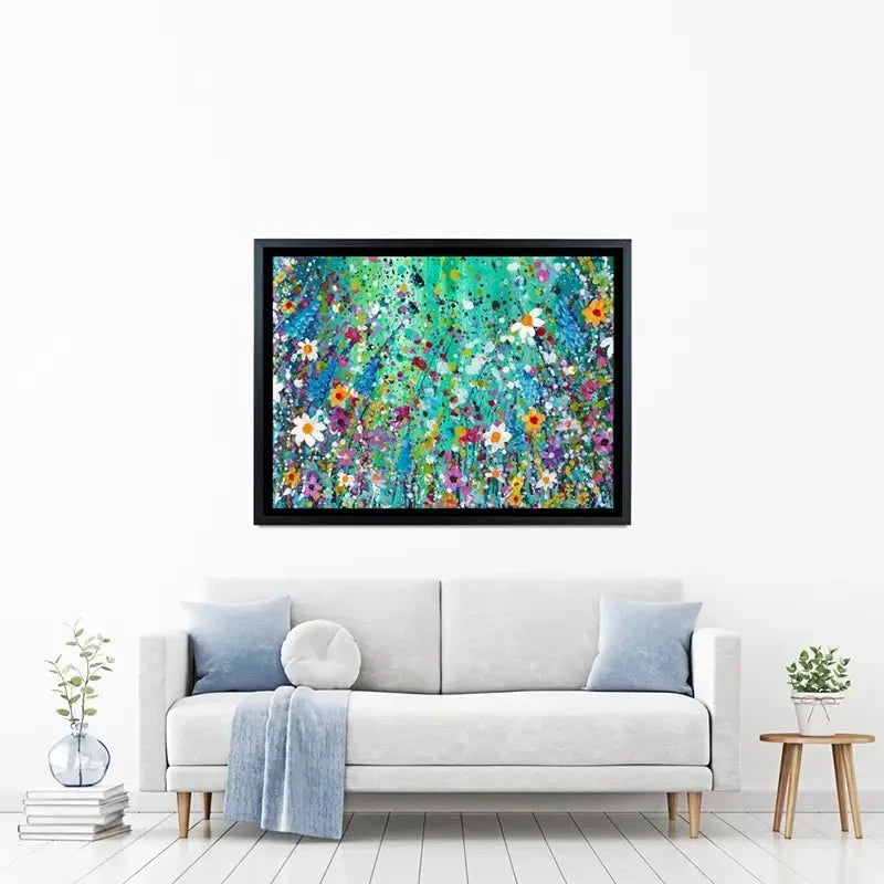 Spring Burst Canvas Print Spring Burst Canvas Print wall art product Emma LC Art