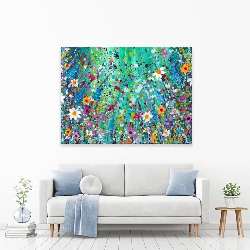 Spring Burst Canvas Print Spring Burst Canvas Print wall art product Emma LC Art
