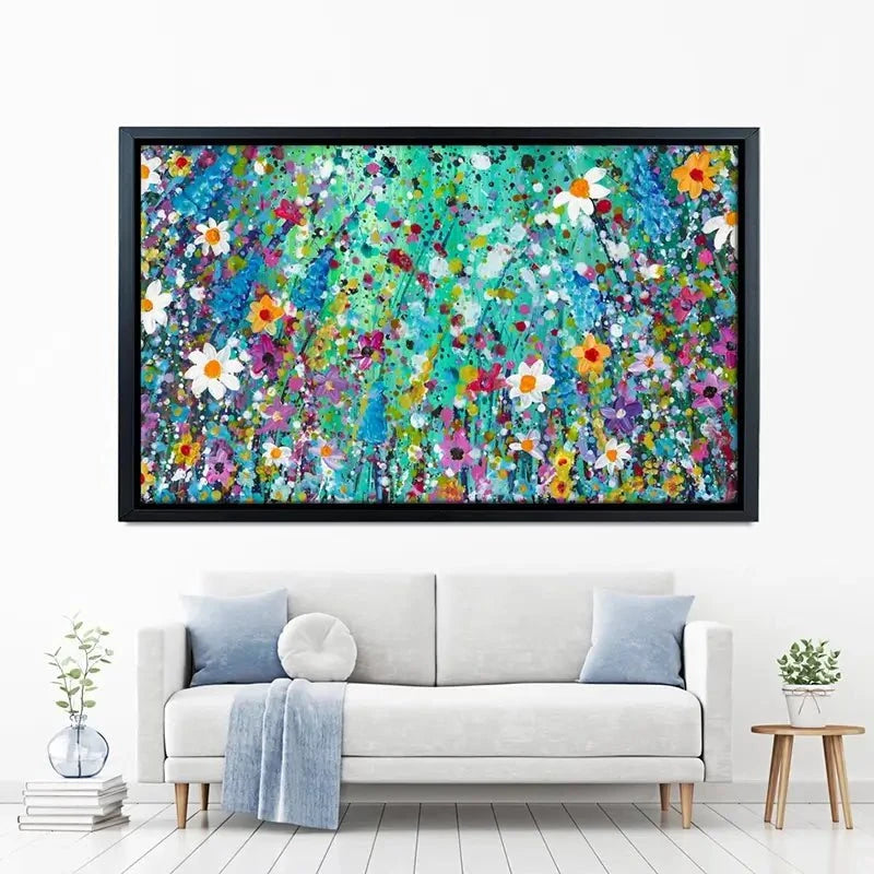 Spring Burst Canvas Print Spring Burst Canvas Print wall art product Emma LC Art