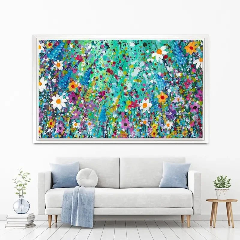 Spring Burst Canvas Print Spring Burst Canvas Print wall art product Emma LC Art