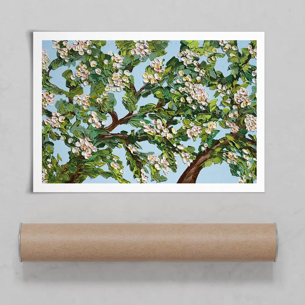 Spring Glow Art Print Spring Glow Art Print wall art product Olga Tkachyk