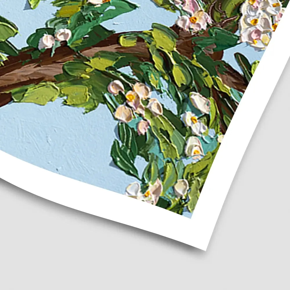 Spring Glow Art Print Spring Glow Art Print wall art product Olga Tkachyk