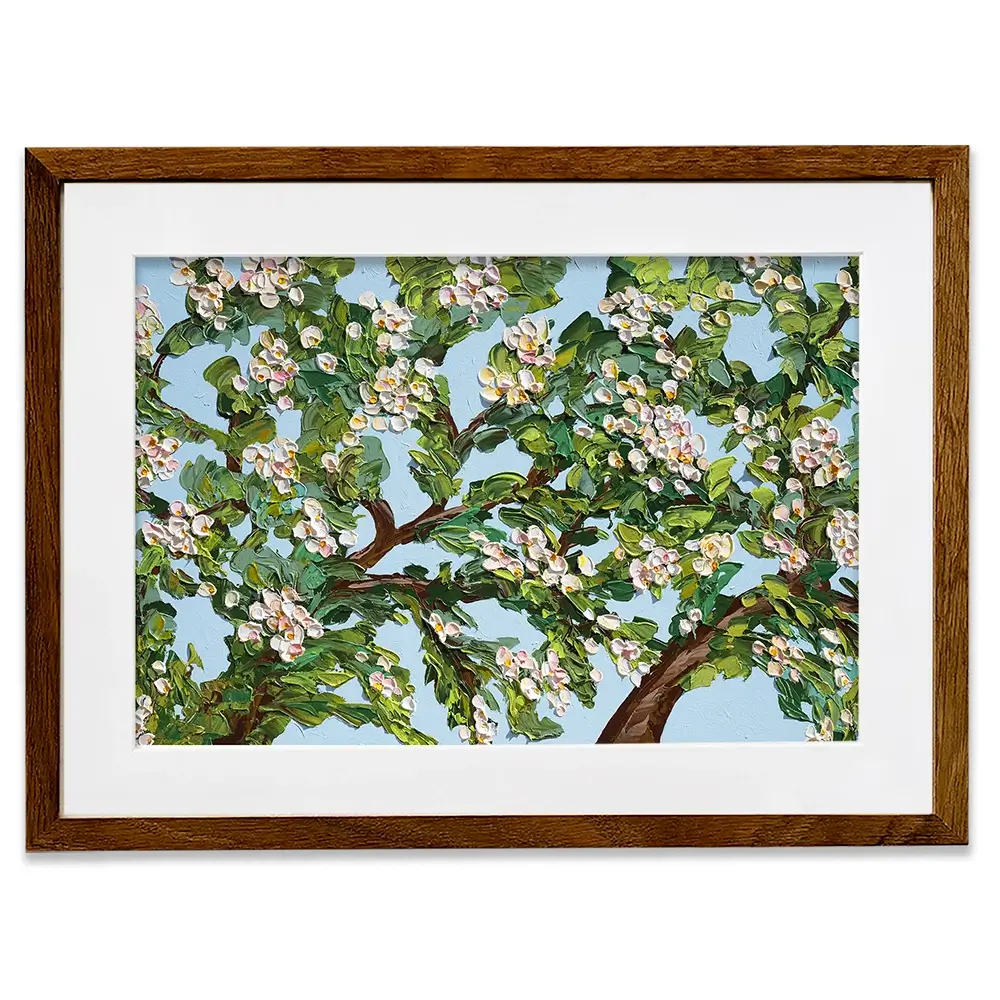 Spring Glow Framed Art Print Spring Glow Framed Art Print wall art product Olga Tkachyk