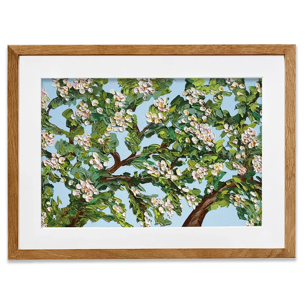 Spring Glow Framed Art Print Spring Glow Framed Art Print wall art product Olga Tkachyk