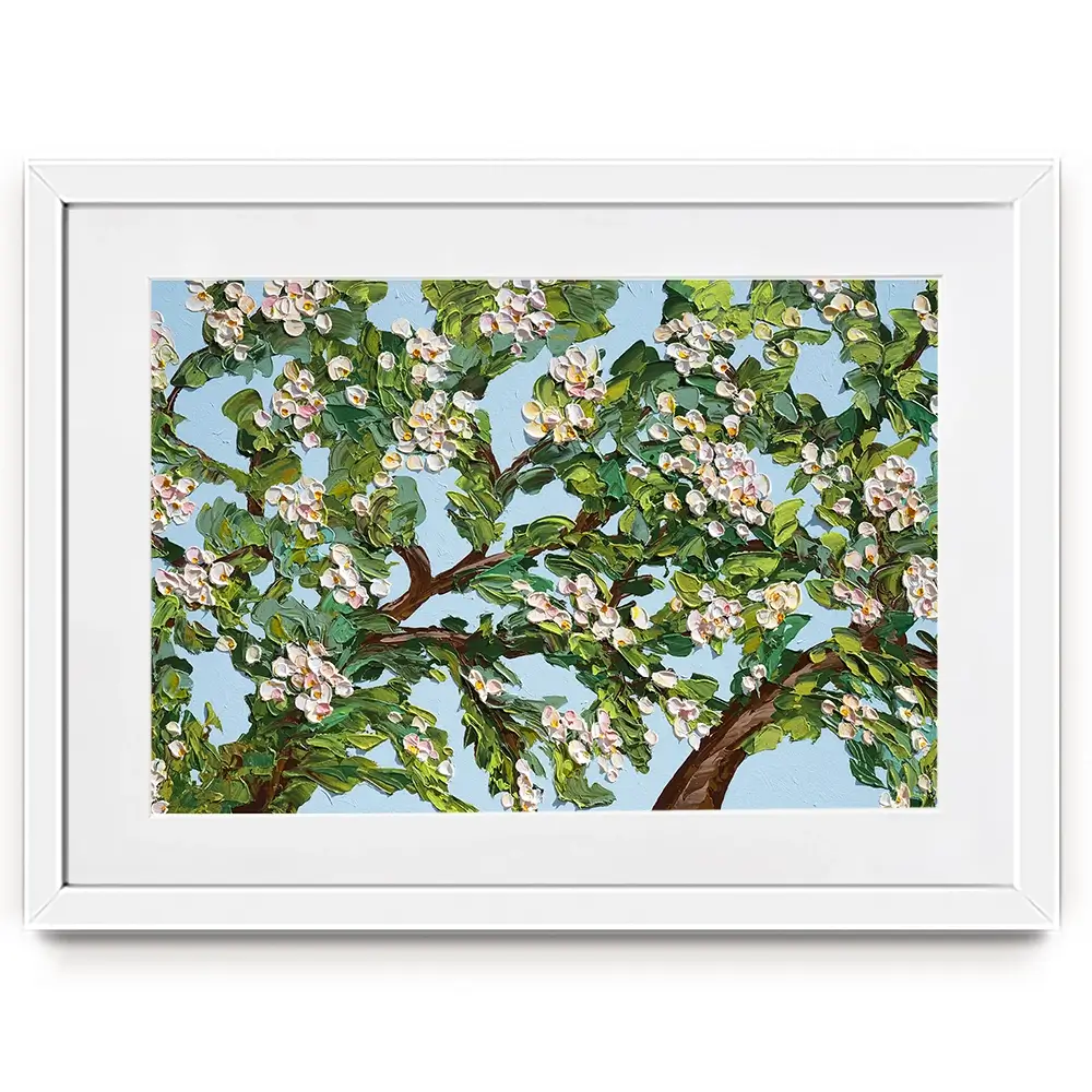 Spring Glow Framed Art Print Spring Glow Framed Art Print wall art product Olga Tkachyk