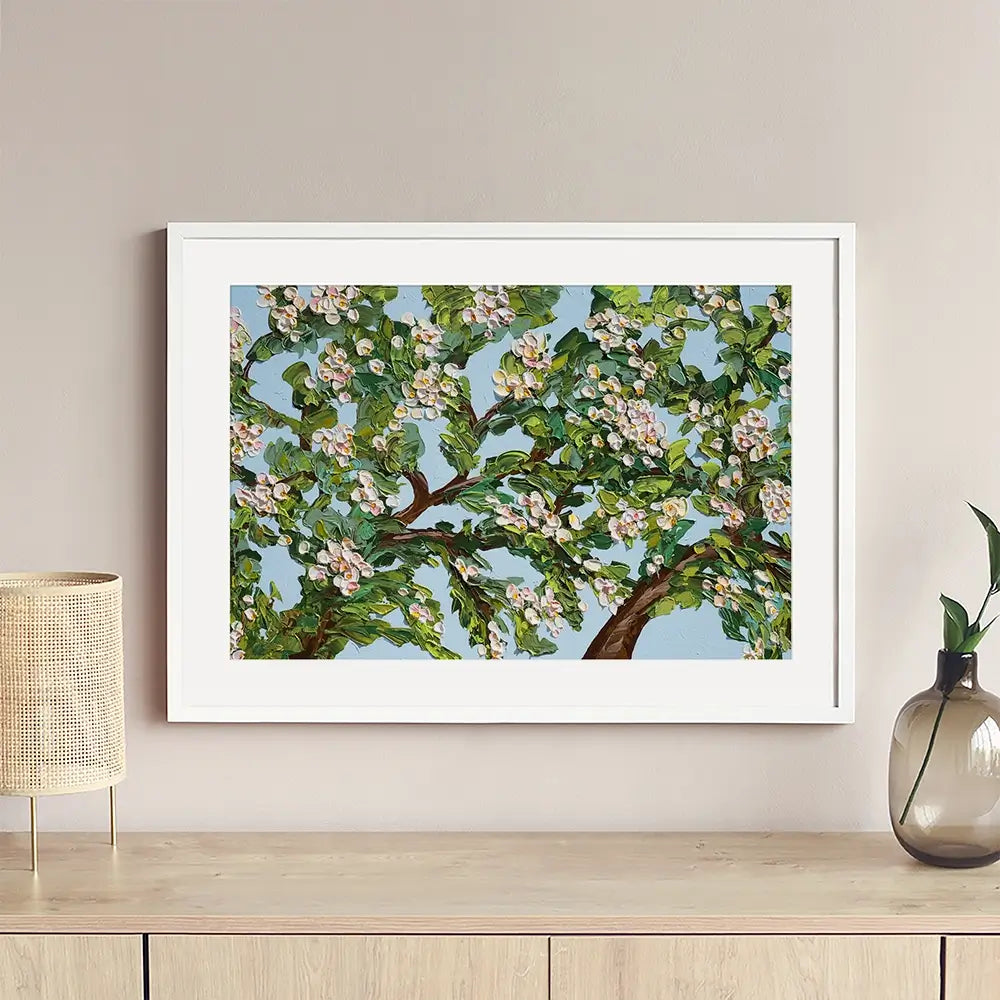 Spring Glow Framed Art Print Spring Glow Framed Art Print wall art product Olga Tkachyk