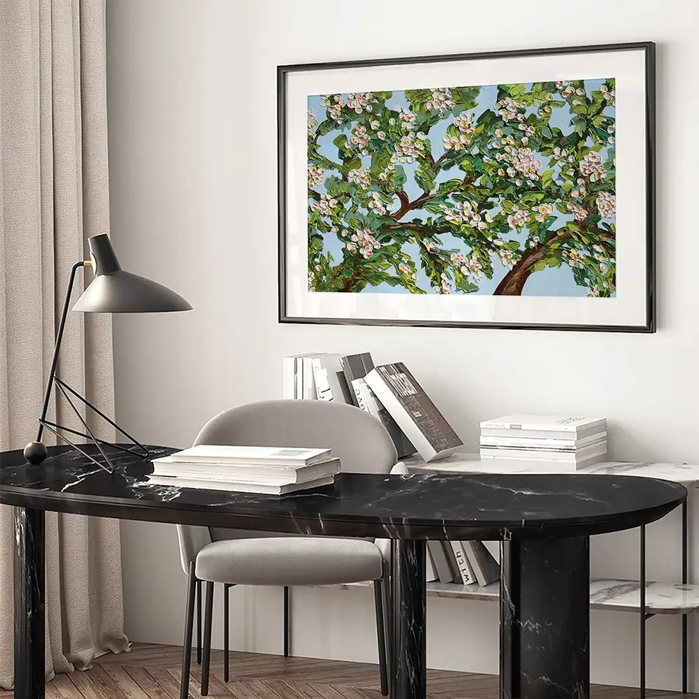 Spring Glow Framed Art Print Spring Glow Framed Art Print wall art product Olga Tkachyk