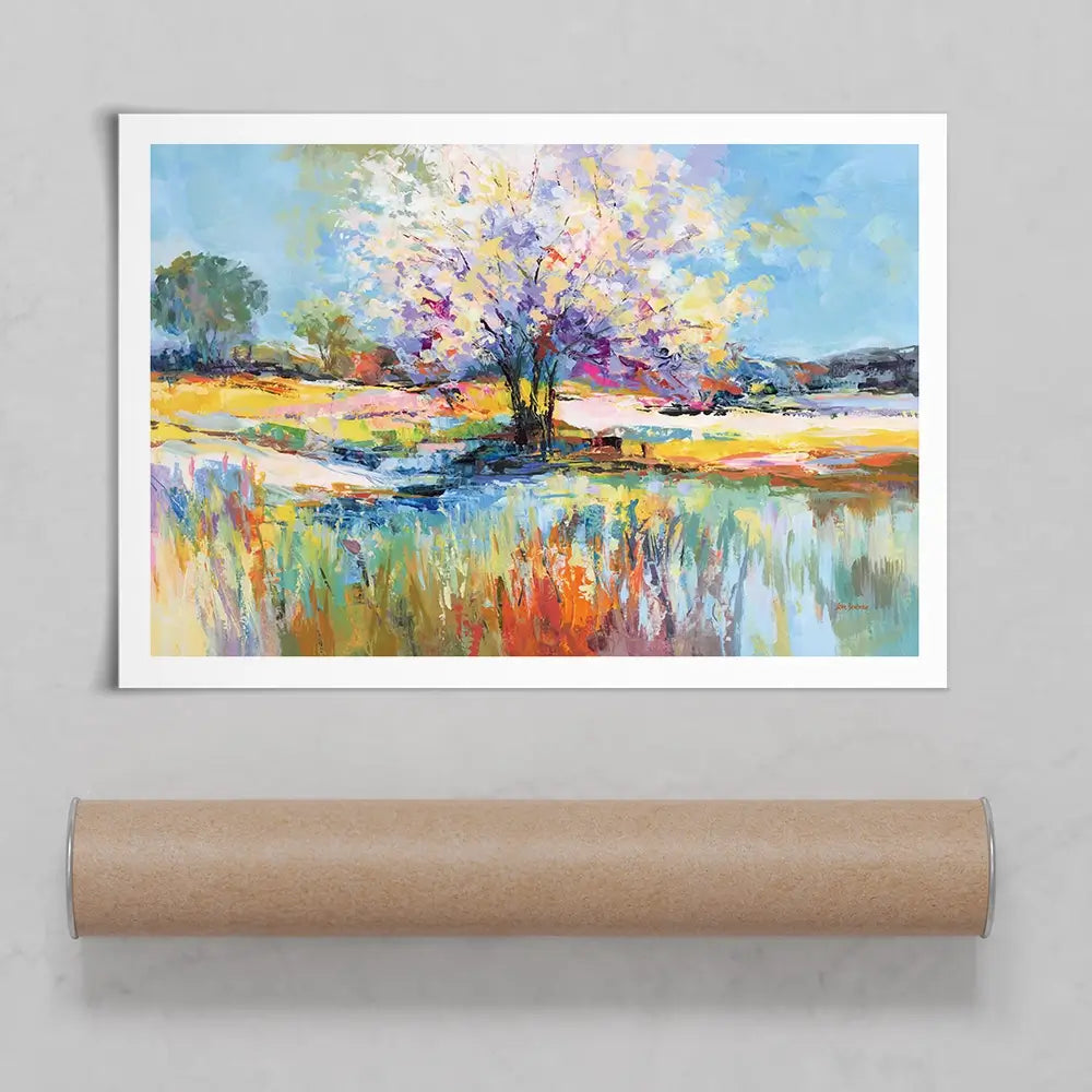 Spring Landscape Impressions Art Print Spring Landscape Impressions Art Print wall art product Leon Devenice