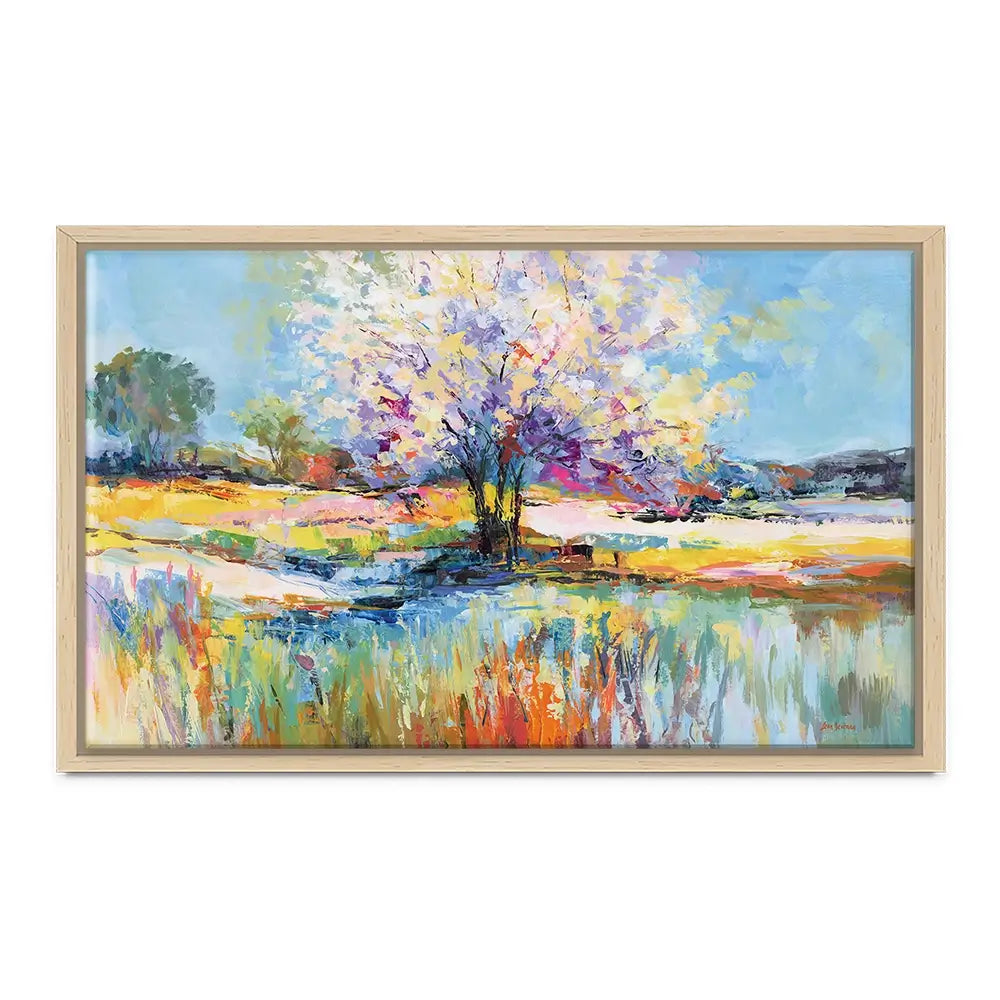 Spring Landscape Impressions Canvas Print Spring Landscape Impressions Canvas Print wall art product Leon Devenice