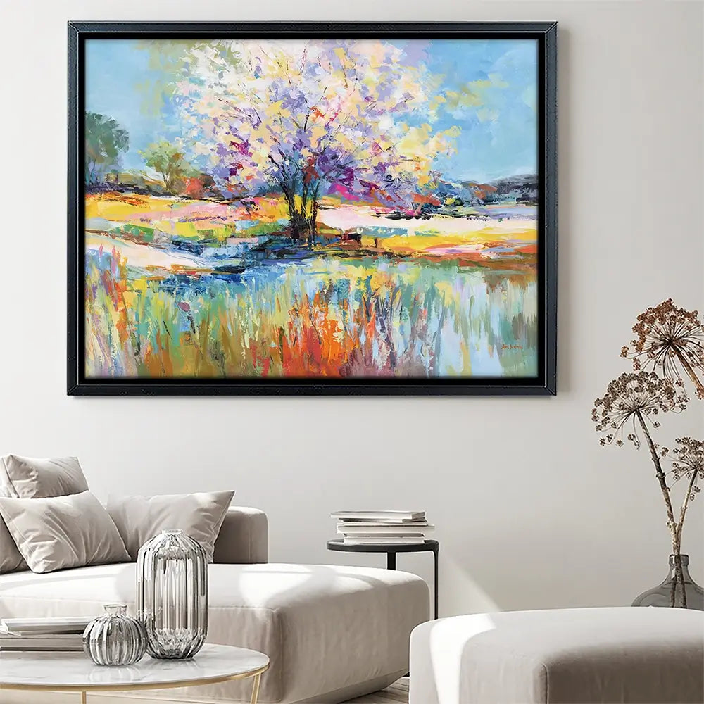 Spring Landscape Impressions Canvas Print Spring Landscape Impressions Canvas Print wall art product Leon Devenice