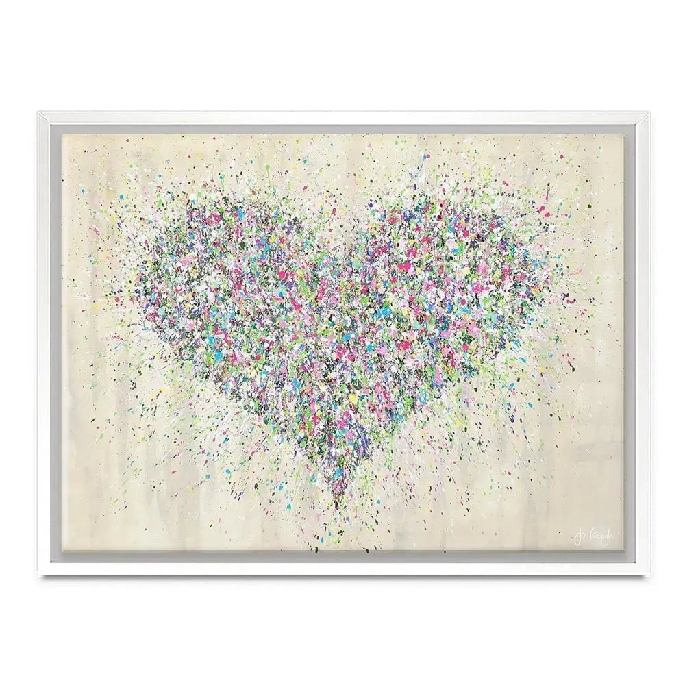 Spring Makes My Heart Sing Canvas Print Spring Makes My Heart Sing Canvas Print wall art product Jo Gough