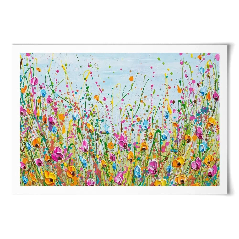 Spring Meadow Art Print Spring Meadow Art Print wall art product Olga Tkachyk