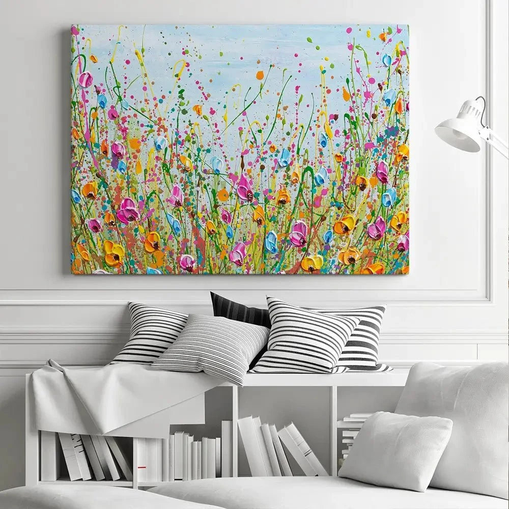 Spring Meadow Canvas Print Spring Meadow Canvas Print wall art product Olga Tkachyk