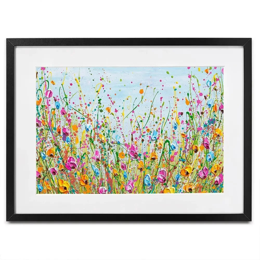 Spring Meadow Framed Art Print Spring Meadow Framed Art Print wall art product Olga Tkachyk