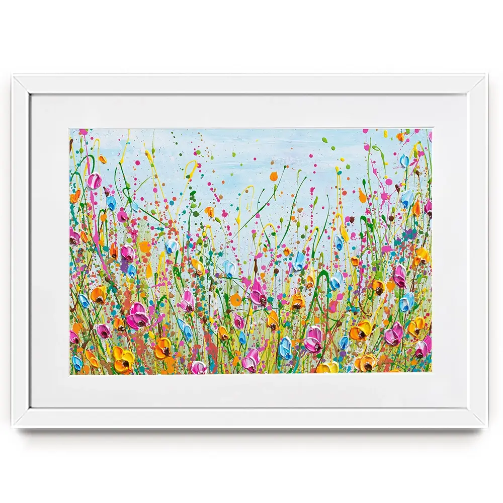 Spring Meadow Framed Art Print Spring Meadow Framed Art Print wall art product Olga Tkachyk