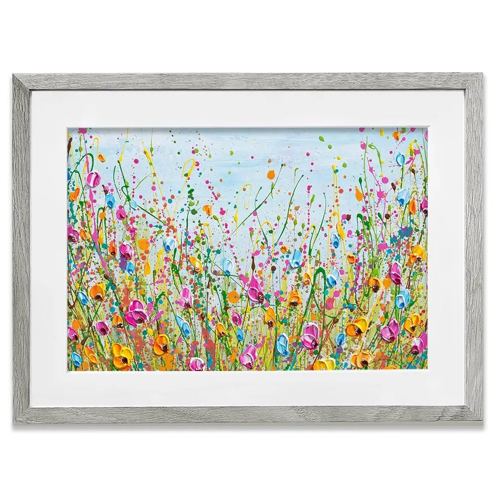 Spring Meadow Framed Art Print Spring Meadow Framed Art Print wall art product Olga Tkachyk