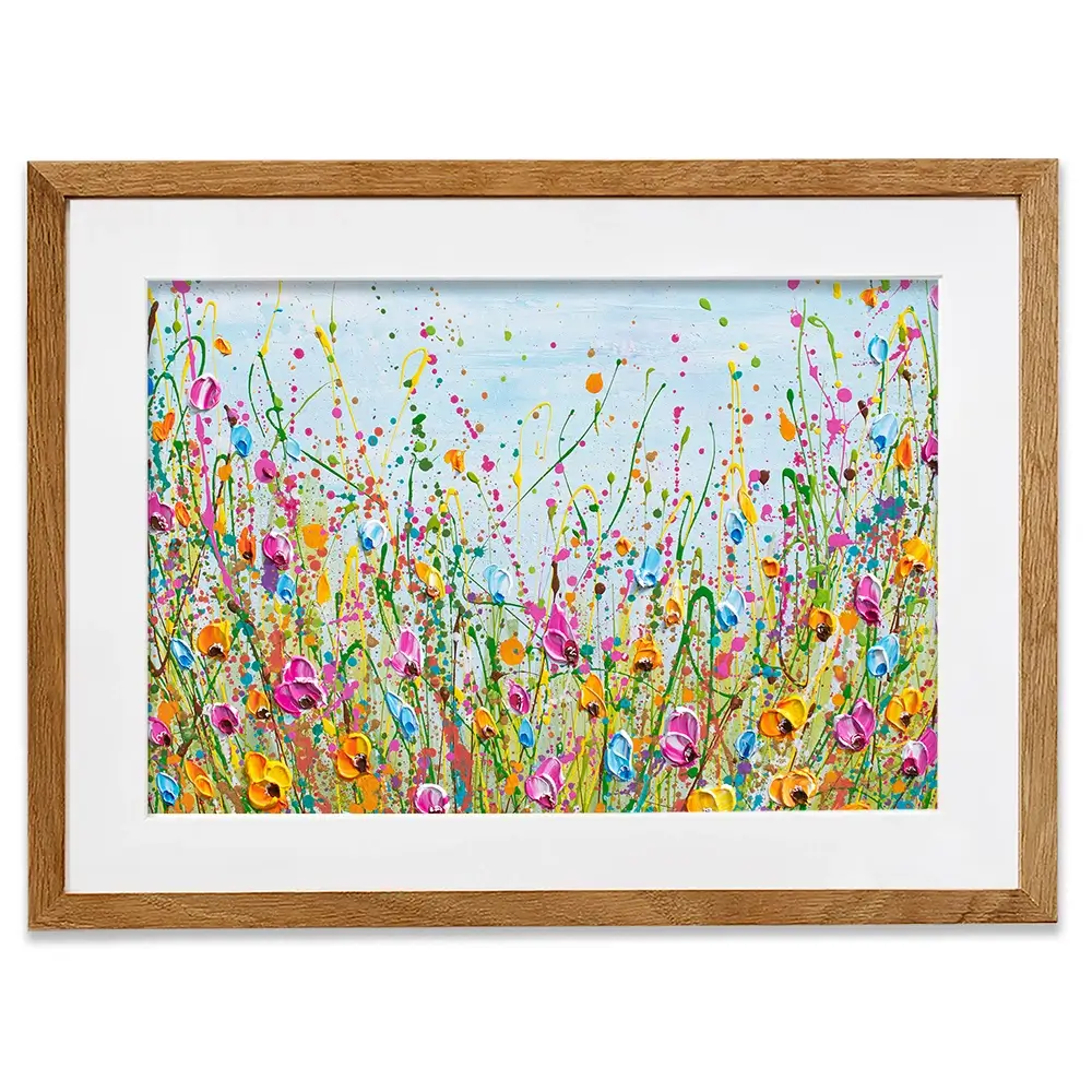 Spring Meadow Framed Art Print Spring Meadow Framed Art Print wall art product Olga Tkachyk