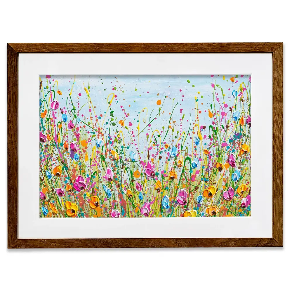 Spring Meadow Framed Art Print Spring Meadow Framed Art Print wall art product Olga Tkachyk