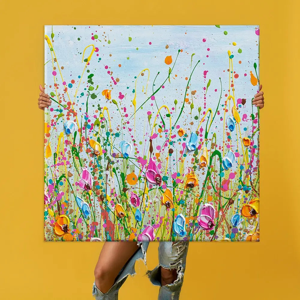 Spring Meadow Oversized Canvas Print Spring Meadow Oversized Canvas Print wall art product Art Print Shop