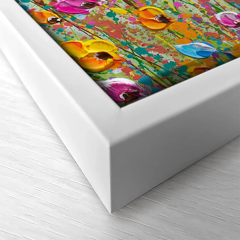 Spring Meadow Square Canvas Print Spring Meadow Square Canvas Print wall art product Olga Tkachyk