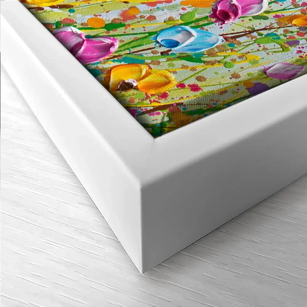 Spring Meadow Trio Canvas Print Spring Meadow Trio Canvas Print wall art product Olga Tkachyk