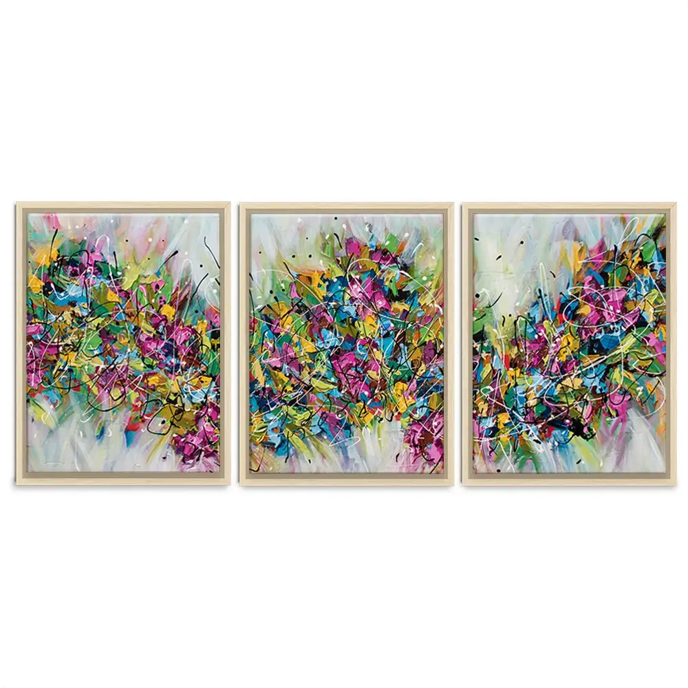 Spring Trio Canvas Print Spring Trio Canvas Print wall art product Olga Tkachyk