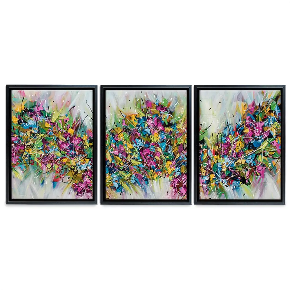 Spring Trio Canvas Print Spring Trio Canvas Print wall art product Olga Tkachyk