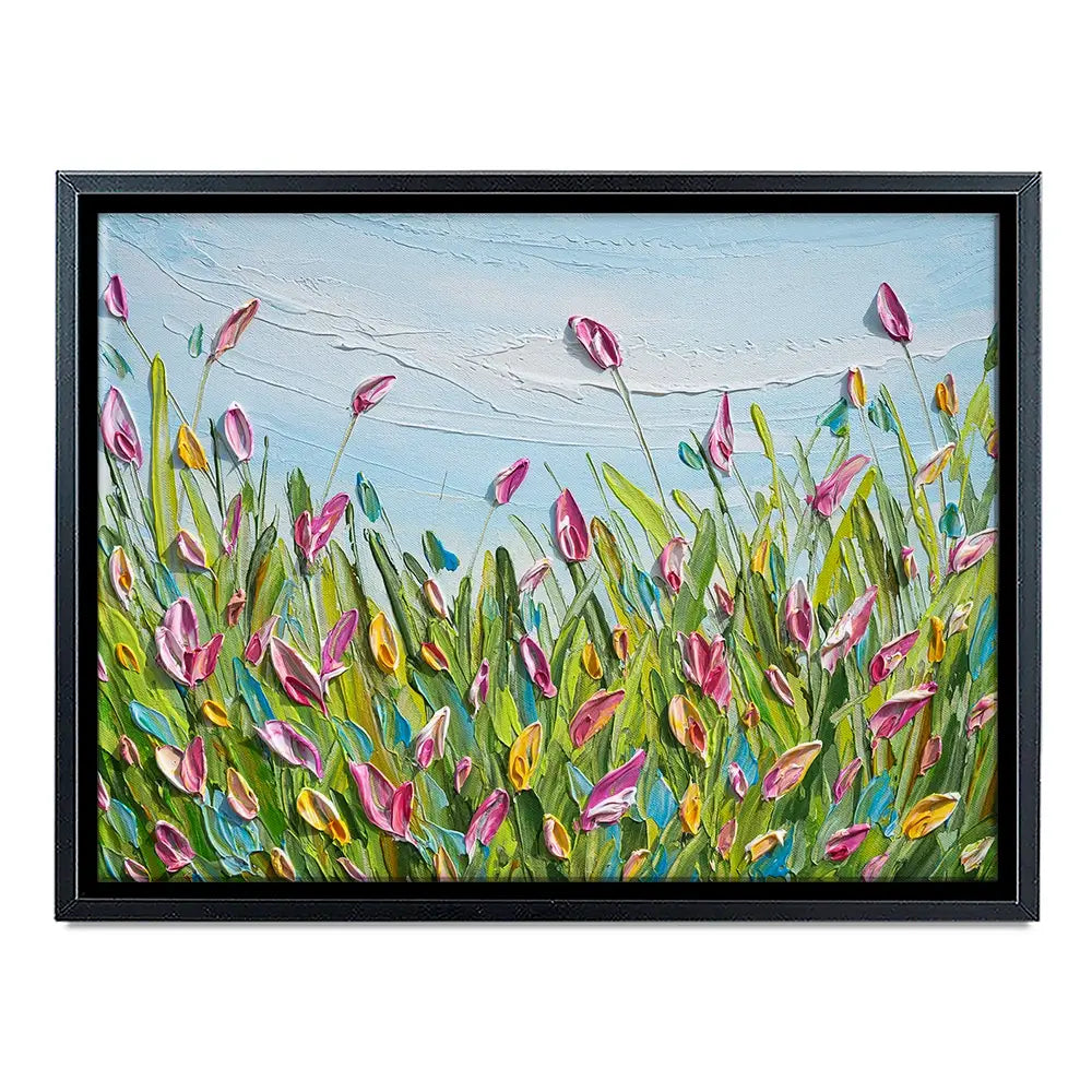 Spring Tulips Canvas Print Spring Tulips Canvas Print wall art product Olga Tkachyk