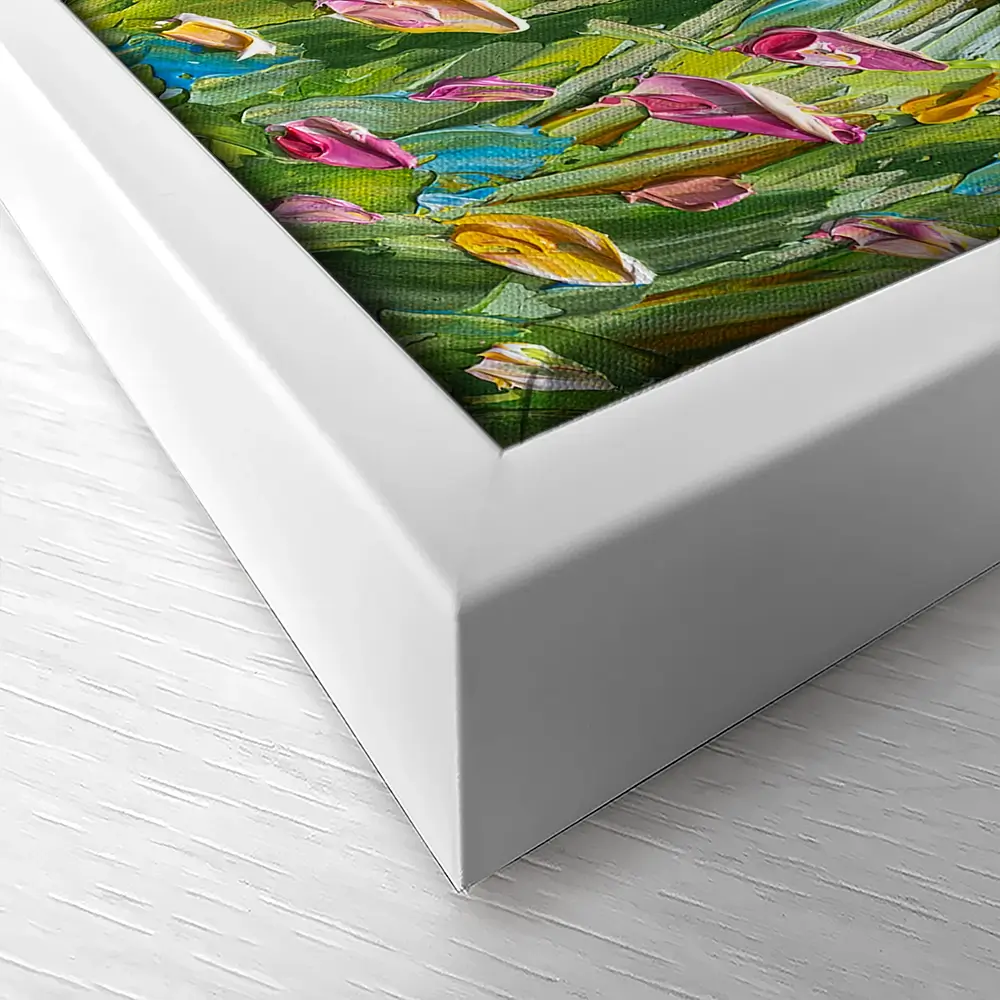 Spring Tulips Canvas Print Spring Tulips Canvas Print wall art product Olga Tkachyk