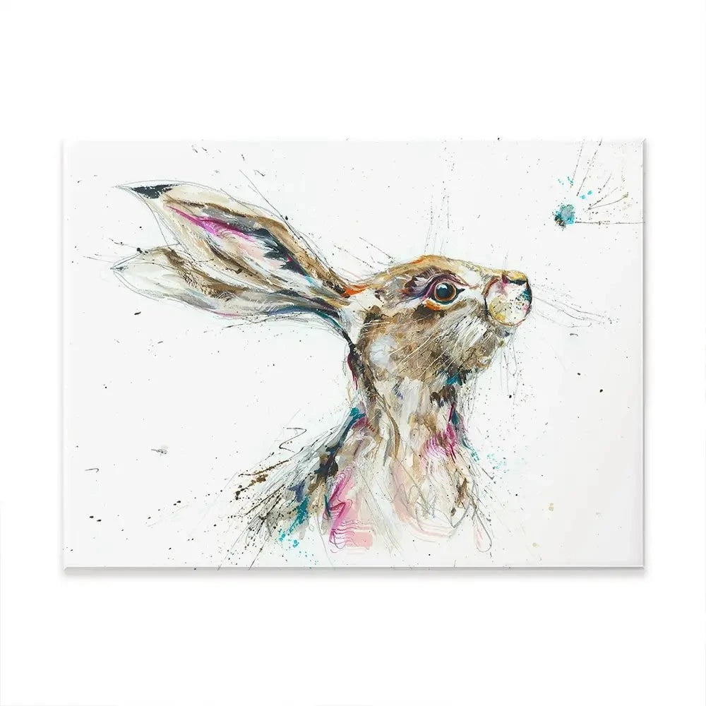 Squiggle Canvas Print Squiggle Canvas Print wall art product Nicola Jane Rowles