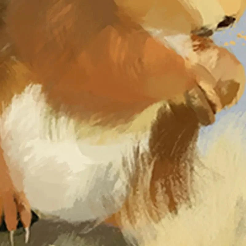 Squirrel On A Branch Canvas Print Squirrel On A Branch Canvas Print wall art product Aimee Linzi