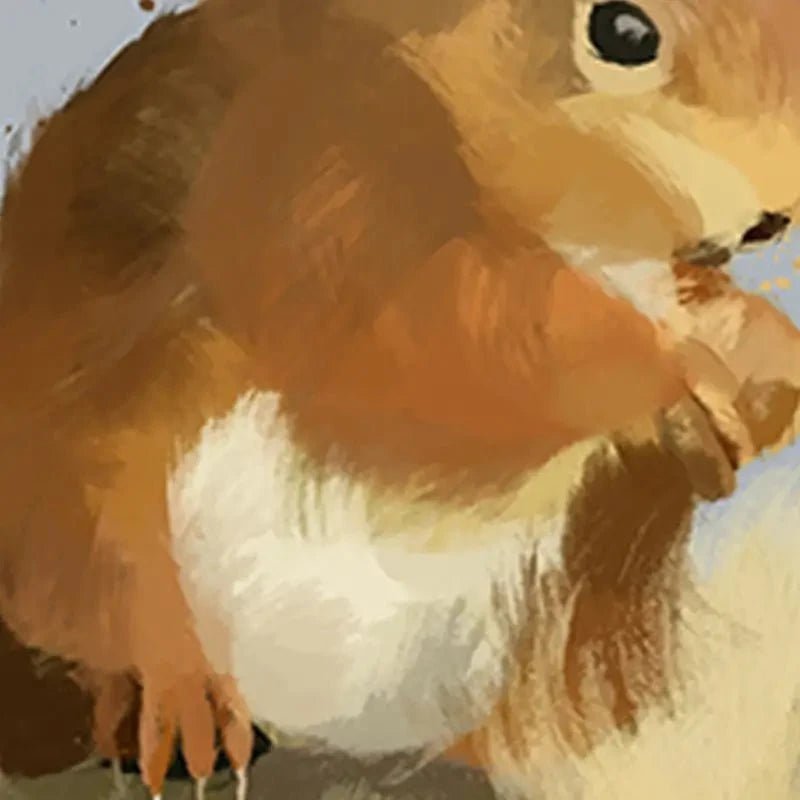 Squirrel On A Branch Framed Art Print Squirrel On A Branch Framed Art Print wall art product Aimee Linzi