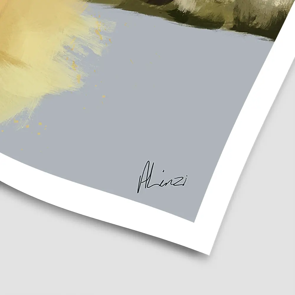 Squirrel On A Branch Square Art Print Squirrel On A Branch Square Art Print wall art product Aimee Linzi