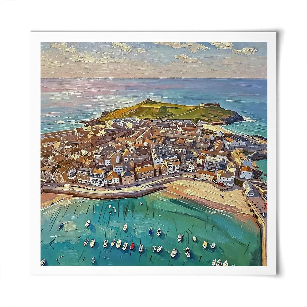 St Ives Square Art Print St Ives Square Art Print wall art product David Alexander Elder