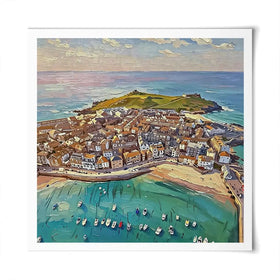 St Ives Square Art Print St Ives Square Art Print wall art product David Alexander Elder