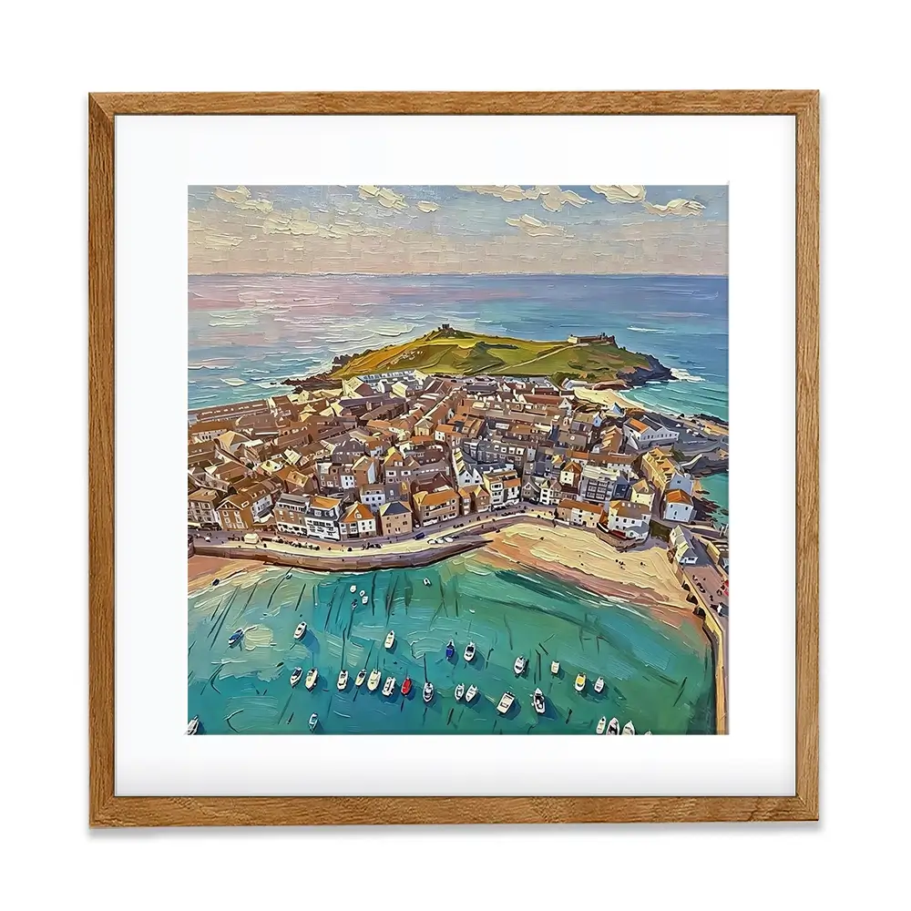 St Ives Square Framed Art Print St Ives Square Framed Art Print wall art product David Alexander Elder