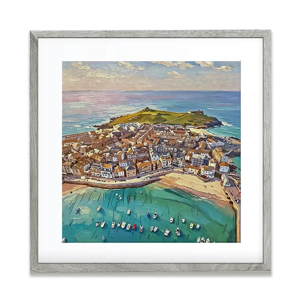 St Ives Square Framed Art Print St Ives Square Framed Art Print wall art product David Alexander Elder