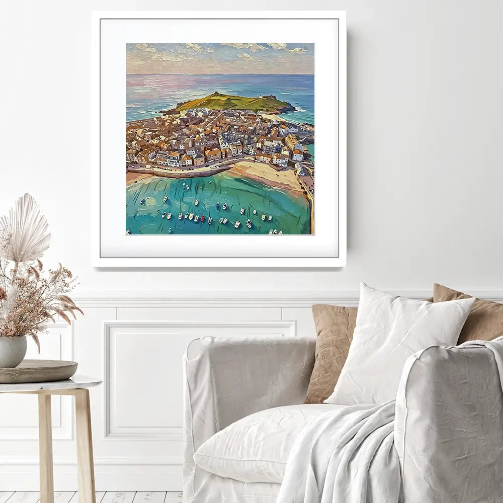 St Ives Square Framed Art Print St Ives Square Framed Art Print wall art product David Alexander Elder