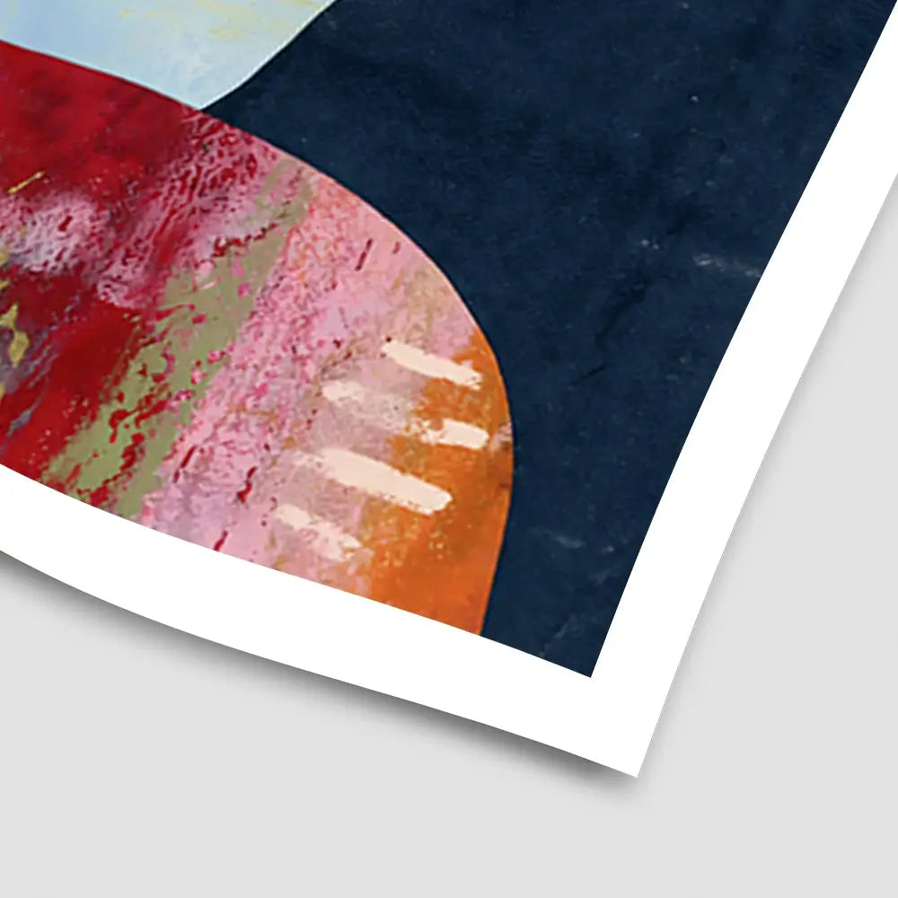 Stacked Collage Art Print Stacked Collage Art Print wall art product Lisa Nohren - Independent