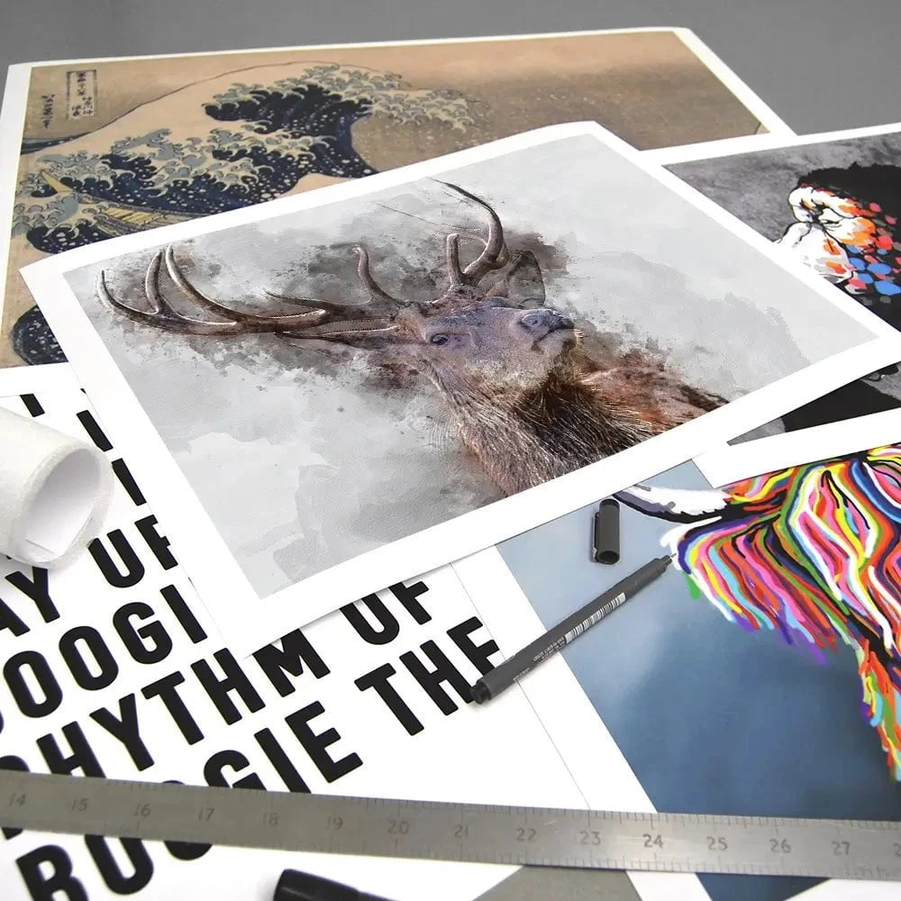 Stag Art Print Stag Art Print wall art product Matt Gibson / Shutterstock