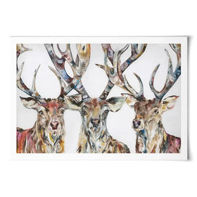 Stag Party Art Print Stag Party Art Print wall art product Nicola Jane Rowles