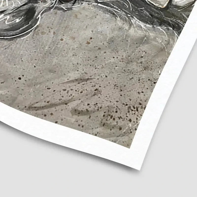 Stag Splash Art Print Stag Splash Art Print wall art product Jane Brookshaw