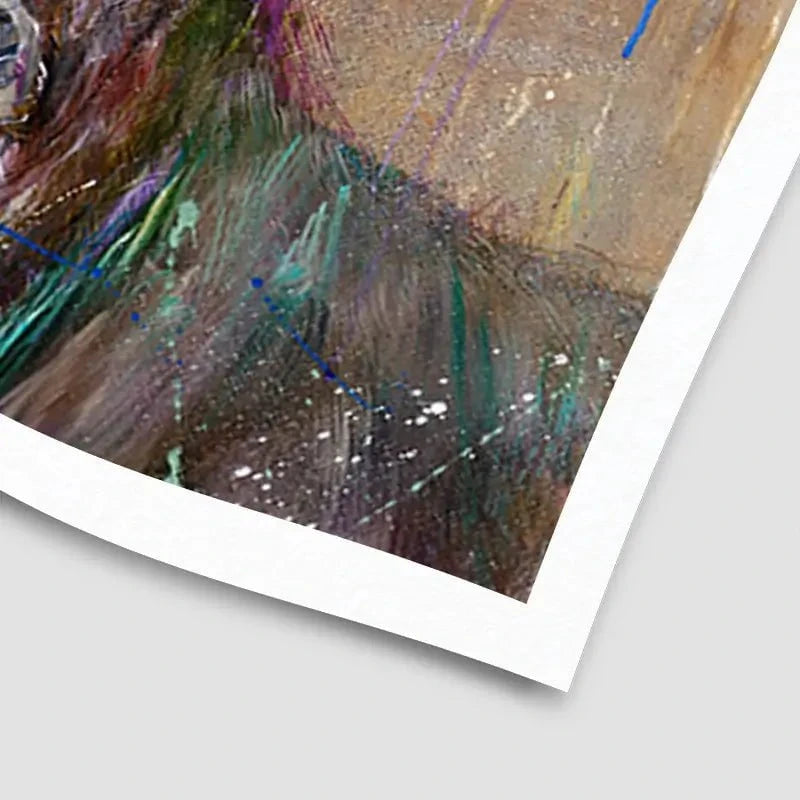 Stag Splashes Art Print Stag Splashes Art Print wall art product Jamie Taylor