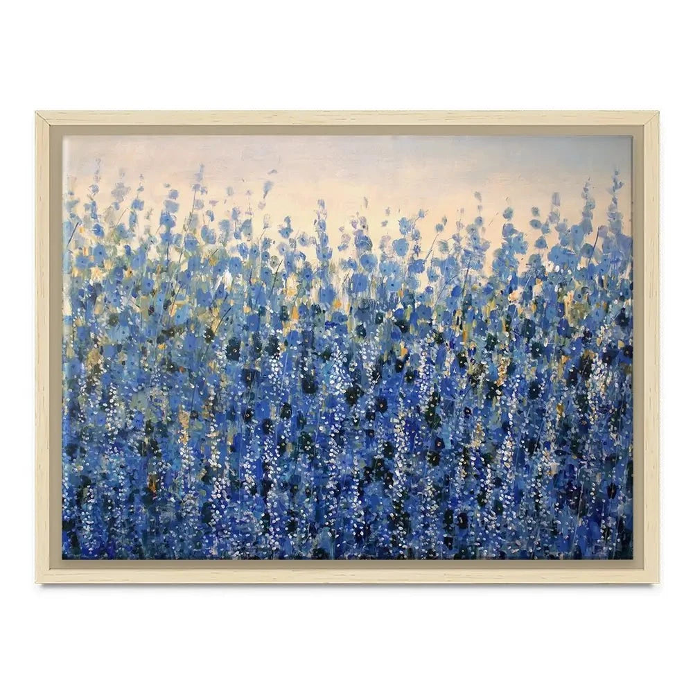 Standing Blue Canvas Print Standing Blue Canvas Print wall art product Tim O'Toole