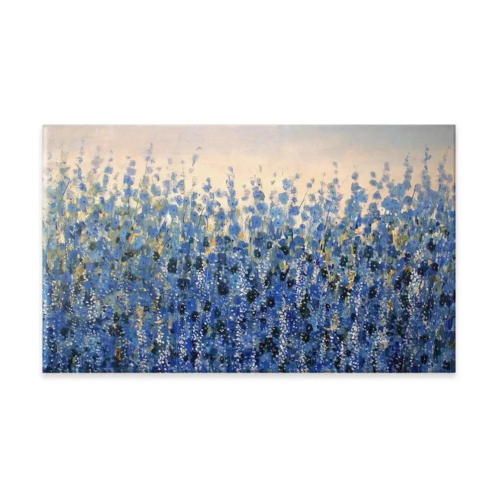 Standing Blue Canvas Print Standing Blue Canvas Print wall art product Tim O'Toole